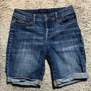 Talbots Dark Blue Jean Shorts